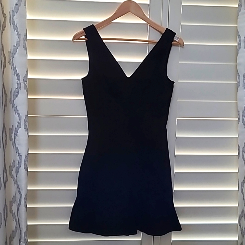 Rachel Zoe black denim dress size 4